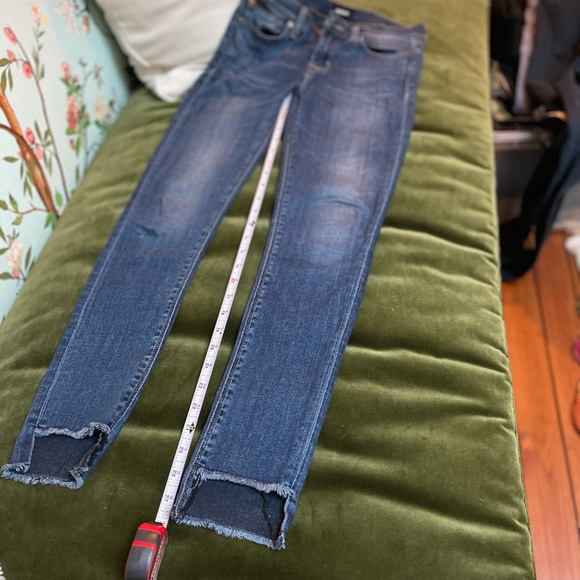 Hudson Dark Blue Wash Skinny Jeans Size 26 - Picture 10 of 11